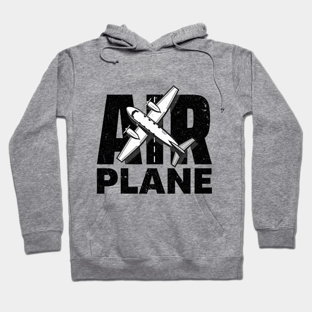 Airplane Hoodie by VFR Zone